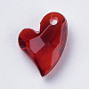Transparent Acrylic Charms X-MACR-G055-11mm-41X-3