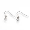 Tarnish Resistant 304 Stainless Steel Earring Hooks STAS-R071-30-2