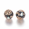 Handmade Indonesia Rhinestone Beads IPDL-E012-18H-2