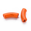 Opaque Crackle Acrylic Beads MACR-S372-001N-008-2