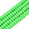 Handmade Polymer Clay Beads Strand CLAY-T021-01D-1