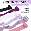 6 Rolls 6 Colors Polyester Ribbons OCOR-BC0006-36C-2