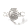 Transparent Acrylic Connector Charms TACR-G048-34-1