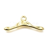 Rack Plating Brass Toggle Clasps KK-M309-45G-2