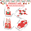 24Pcs 4 Styles Christmas Folding Gift Boxes CON-BC0007-09-2