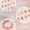 100Pcs Lampwork Charms FIND-OC0003-91A-4