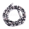 Natural Netstone Beads Strands G-F631-A40-3