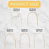 5Pcs 5 Styles Iron Purse Chains FIND-CJ0003-99-2
