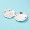 Rack Plating Brass Locket Pendants KK-K277-06S-3