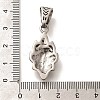 304 Stainless Steel Pendants STAS-Z110-10AS-3