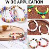 240g 24 Colors Handmade Polymer Clay Beads CLAY-JP0001-10-6mm-7