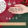 DIY Christmas Drop Earring Making Kits DIY-SC0019-35-3