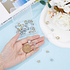 32Pcs 4 Style Cat Eye Pendants STAS-FH0002-01-3