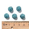 Pave Disco Ball Beads X1-RB-A130-10mm-3-3