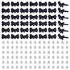 42Pcs Spray Painted Alloy Stud Earring Findings FIND-ME0004-22A-1