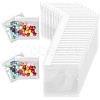 EVA 40Pcs Plastic Zip-lock Bags ABAG-SP0001-18B-08-1