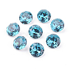 Pointed Back & Back Plated K9 Glass Rhinestone Cabochons RGLA-J012-10mm-379-2