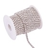 Brass Rhinestone Strass Chains CHC-T001-SS18-01S-3