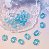 20Pcs Transparent Acrylic Quick Link Connectors OACR-TADJ0001-03I-3
