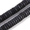 Frosted Natural Lava Rock Beads Strands G-E618-07-1