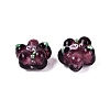 Handmade Lampwork Beads Strands LAMP-D015-08B-01-4