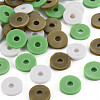 Handmade Polymer Clay Beads Strands CLAY-R089-8mm-T003-2