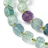 Natural Fluorite Beads Strands G-Q010-A12-01-4