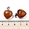 Natural Carnelian Pendants G-J386-H19-P-3