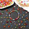 490Pcs Transparent Glass Beads Sets EGLA-YW0005-44-4
