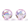 Transparent Acrylic Beads MACR-T046-01D-03-3