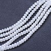 Electroplate Glass Beads Strands EGLA-A044-J4mm-B05-1