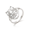 Non-Tarnish 304 Stainless Steel Finger Rings RJEW-L107-017P-1