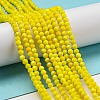 Opaque Glass Beads Stands EGLA-A035-P3mm-D04-3
