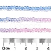 Transparent Painted Glass Beads Strands DGLA-A034-T2mm-A08-3