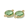 Transparent K9 Glass Connector Charms GLAA-A005-08KCG-3