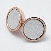 925 Sterling Silver Magnetic Clasps STER-F037-098-8mm-4