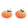 Translucent Acrylic Pendants TACR-N013-011-3
