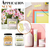 2 Rolls 2 Colors Self-Adhesive Label Pasters STIC-GF0001-06-7
