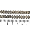 Electroplated Natural Lava Rock Beads Strands G-Q1009-G01-02D-4