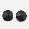 Pointed Back Glass Rhinestone Cabochons RGLA-T086-8mm-02-2