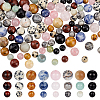 240Pcs 24 Styles Natural & Synthetic Mixed Gemstone Beads G-NB0004-79-1