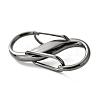 Zinc Alloy DIY Bags Adjustable Clasps Accessories PALLOY-A068-06B-3