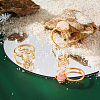 Open Adjustable Rings Base KK-PH0004-67-3
