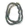 Electroplate Glass Beads Strands EGLA-Q127-A02-01G-2