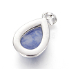Natural Sodalite Pendants G-L512-C05-3