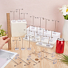8 Sets 3 Sizes T Bar Iron Earring Display Frames EDIS-FG0001-75-3