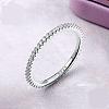 Anti-Tarnish Rhodium Plated 925 Sterling Silver Finger Rings RJEW-FF0008-008P-17mm-4