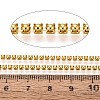 Iron & ABS Plastic Imitation Pearl Tennis Chains CH-Q006-01A-01-3