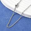 Tarnish Resistant Trendy Unisex 304 Stainless Steel Cable Chain Necklaces X-NJEW-L043-16P-1