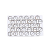 120Pcs Electroplated Glass Beads EGLA-N006-067-4